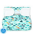 T-TOMI Ortopedické abdukčné nohavičky - suchý zips, green sea, 3-6 kg