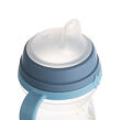 Canpol babies Hrnček so silikónovým náustkom FirstCup BONJOUR PARIS 250ml modrý