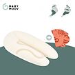 Babymoov Multifunkčný vankúš B.LOVE BUNDLE Earth Off White + náhradný poťah Terracotta