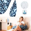 Babymoov Multifunkční polštář B.LOVE BUNDLE Vegetal + náhradní potah Wind Blue