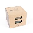 Dantoy Tiny Bio misky Olive/Mocca 2ks 0m+