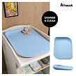 Hauck Prebaľovacia podložka silicon Change N Clean, light blue