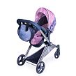 DeCuevas 81776 Skladací kočík pre bábiky 3 v 1 s taškou Magic Bubble 2024 - 73 cm