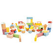 New Classic Toys Drevené stavebné kocky - 100 ks