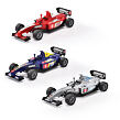 Dickie Formula 14 cm, naťahovanie na šnúrku, 3 druhy