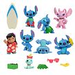 Disney Stitch Deluxe sada figúrok