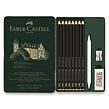 FABER-CASTELL Grafitová ceruzka Pitt Graphite Matt súprava 11 ks