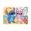 Dino Stitch na pláži Puzzle 100 XL dílků