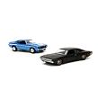 Jada Rýchlo a zbesilo Twin Pack Chevrolet Camaro 1969 a Dodge Charge Wide Body 1968, 1:32