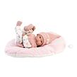 Llorens 63504 NEW BORN dievčatko realistická bábika bábätko s celovinylovým telom 35 cm
