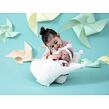 Llorens 73814 NEW BORN dievčatko, realistická bábika bábätko s celovinylovým telom 40 cm