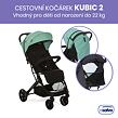 Asalvo KUBIC 2 cestovný kočík 0m-22kg, zelený