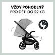 Hauck Kočík športový Shop N Care Grey