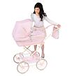 DeCuevas 82075 Skládací kočárek pro panenky REBORN se slunečníkem a doplňky Sophie 2025 - 90 cm