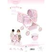DeCuevas 86075 Môj prvý kočík pre bábiky s taškou Sophie 2025 - 56 cm