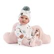 Guca 944 New BORN HOLČIČKA  - realistická panenka miminko s celovinylovým tělem - 42 cm