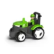 Efko Igráček ECO MultiGO Zelený traktor s vidlami, paleta, kôš, Igráček