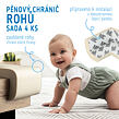 Sipo Ochrana rohů a hran, pěnová, sada 4 ks, ECRU