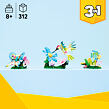 LEGO® Creator 31384 Divoké zvieratá: Farebný kolibrík