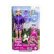 Mattel Barbie Bábika na výlete so psíkom