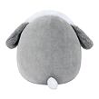SQUISHMALLOWS Sivo-biely ovčiarsky pes - Arnold, 13 cm