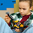 LEGO® City 60480 Žltý nakladač s rýpadlom