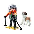 Playmobil Turista s bernardínom