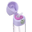b.box Lahev na pití s brčkem 450 ml - sugar plum