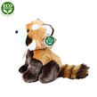 Plyšová panda červená sediaca 18 cm ECO-FRIENDLY
