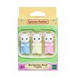 SYLVANIAN FAMILY Baby Marshmallow myšky trojčatá
