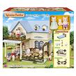 Sylvanian Families Dárkový set - Dům s modrou střechou, terasou a příslušenstvím