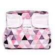 T-tomi Ortopedické abdukčné nohavičky - suchý zips, pink triangles, 3-6 kg