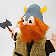 Moravská ústředna Viking 30cm, maňásek