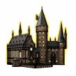 Ravensburger Harry Potter: Rokfortský hrad - Veľká sieň (Nočná edícia) 3D Puzzle 540 dielikov