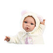 Llorens BABY JULIA - realistická bábika bábätko s mäkkým látkovým telom - 42 cm