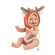 Llorens 63202 NEW BORN CHLAPČEK - realistická bábika bábätko s celovinylovým telom - 31 cm