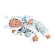 Llorens LITTLE BABY - spiaca realistická bábika bábätko s mäkkým látkovým telom - 32 cm