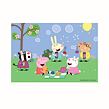 Dino Peppa Pig a kamaráti 2x48 dielikov Puzzle