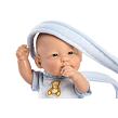 Guca NEW BORN CHLAPČEK realistická bábika bábätko s celovinylovým telom 25 cm