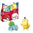 Mattel Pokémon Mega Pokéball - Bulbasaur a Psyduck