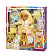 MGA Rainbow High Winter Wonderland Doll- Sunny žltá