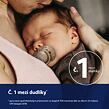 LOVI Silikónový dynamický cumlík HARMONY 0-3m 2ks holka