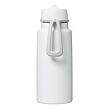 b.box Nerezová termolahev s brčkem 1l - white out