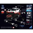 Ravensburger Iconics: Porsche 911 GT3 Cup 3D puzzle 154 dielikov