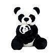 Nicotoy Panda, Koala, Tiger, Ľadový medveď plyšový sediaci 28 cm, 4 druhy