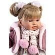 Llorens 42286 ALEXANDRA realistická bábika so zvukmi a mäkkým látkovým telom 42 cm