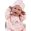 Llorens 74122 NEW BORN realistická bábika bábätko so zvukmi a mäkkým látkovým telom 42 cm