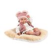 Llorens 73816 NEW BORN dievčatko, realistická bábika bábätko s celovinylovým telom 40 cm