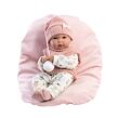 Llorens 63504 NEW BORN dievčatko realistická bábika bábätko s celovinylovým telom 35 cm