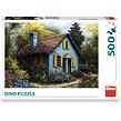 Dino Modrý domeček Puzzle 500 dílků